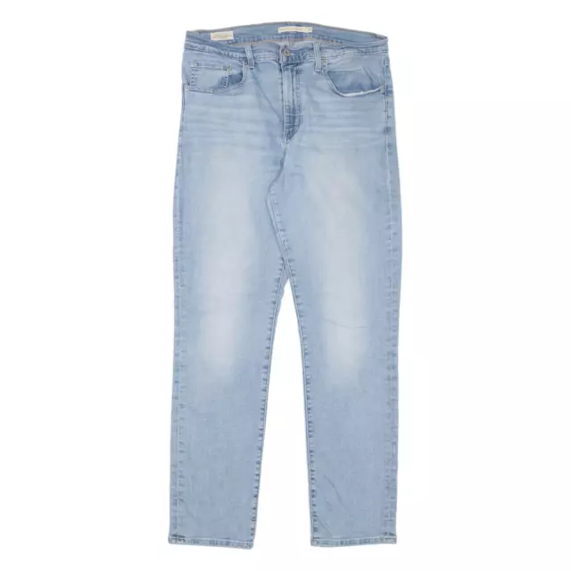 LEVI'S 724 High Rise BIG E Womens Jeans Blue Slim Straight Stone Wash W31 L30