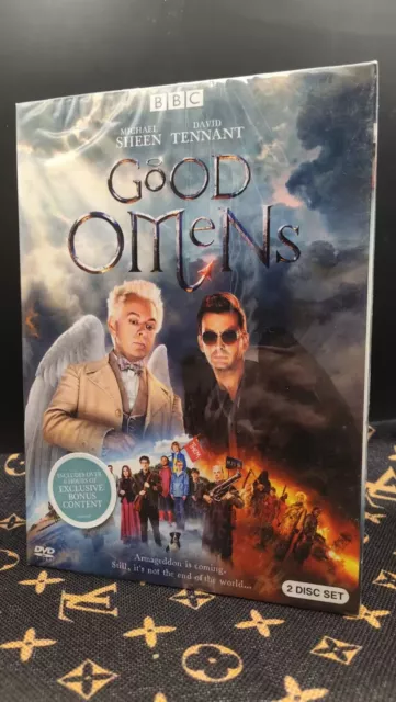 Good Omens TV Series Season 1 2-Discs DVD Box Set All Region