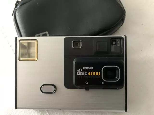 Kodak Disc 4000 Camera With Case Retro Photography