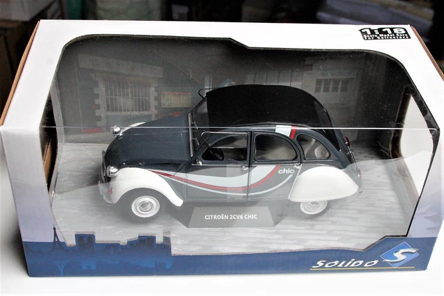 Solido Citroën 2CV6 Chic 1982 Échelle 1:18 Miniature Voiture (Voiture)