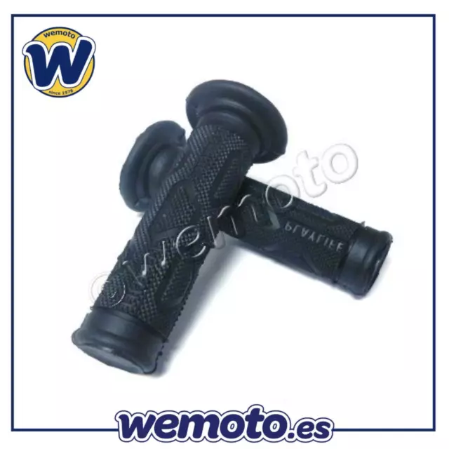 Pareja puños empuñaduras grips moto para manillares de 22mm