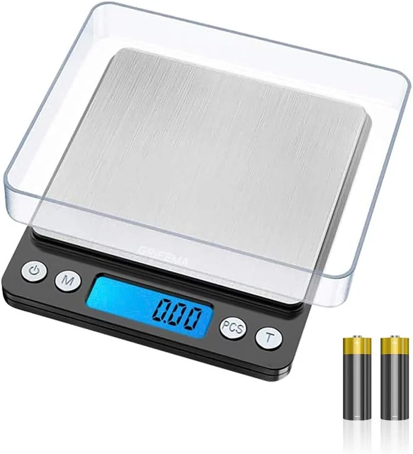 Bilancia Cucina Digitale Taylor Pro - Doppia Piattaforma Acciaio Inox, Capacità 5kg E 500g, Tara