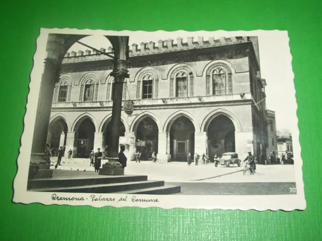 Cartolina Cremona - Palazzo del Comune 1940 ca