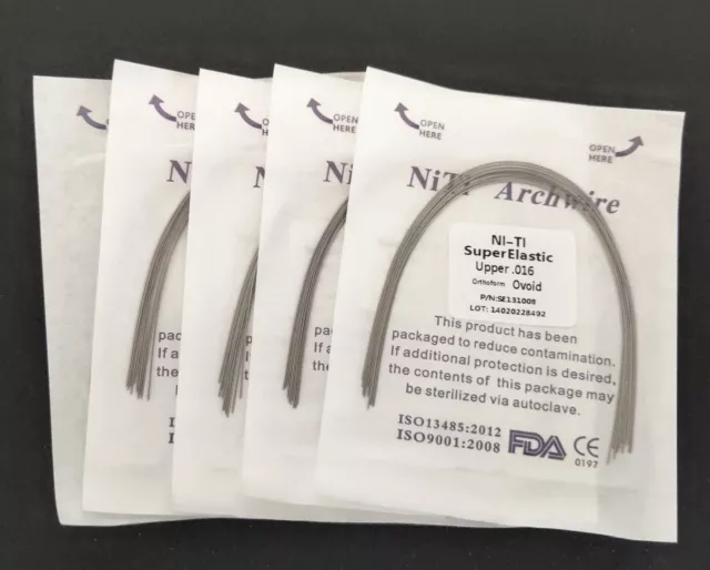 Dental Ortodoncia Redondos Son De Niti Arcos Alambre Arch Wire Arcs Bows Oval