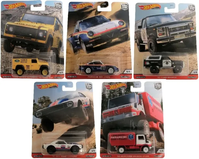 Mattel Hot Wheels Premium Real Riders Offroad Serie Car Culture 1:64 (Auswahl)