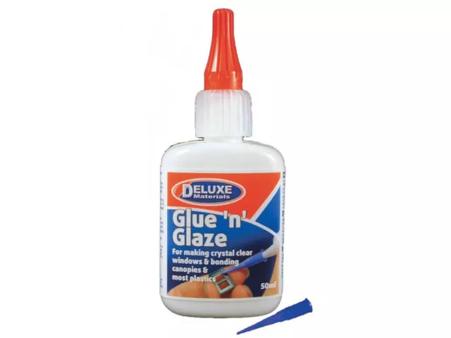 Deluxe AD55 Glue 'n' Glaze Fensterkleber 50ml