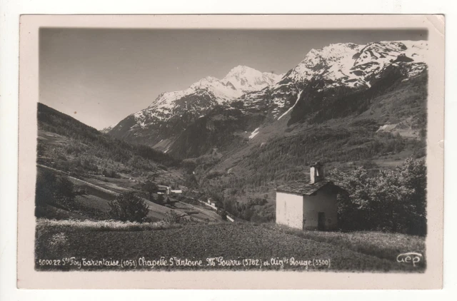 Cpa 73 - Sainte Foy Tarentaise: Chapel Saint Antoine (Savoy) - Written