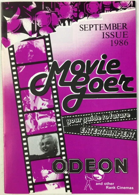 MOVIE GOER ODEON September 1986 (Labyrinth) 16pp Original UK Cinema ...
