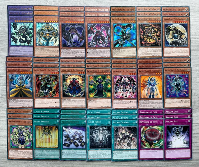 arcana force deck yugioh Complete Custom for Yu-Gi-Oh! GX YUGIOH ARCANA FORCE Deck -