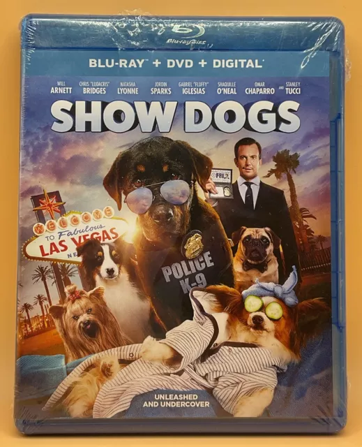 Show Dogs Blu-ray + DVD 2018 **SEALED NEW** **Buy 2 Get 1 Free**