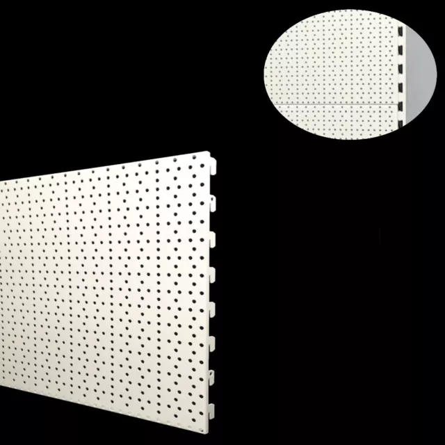 RR04R2= 1 Lochwand L66,5 H40 RL jw Tegometall Wandregal Gondel Rückwand gelocht