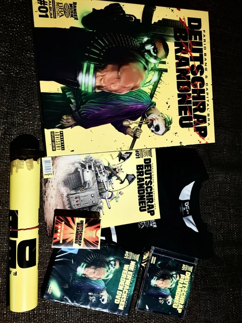 Poster Capital Bra (Joker Bra) – Format XL 42x55cm, Issu Du Magazine BRAVO (neuf)