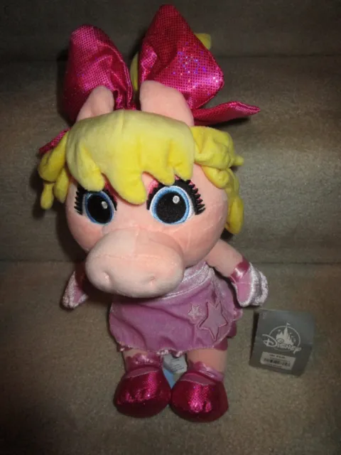 New Disney Parks Muppet Babies Miss Piggy 14" Plush Doll