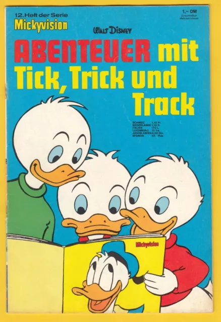 MICKY Vision | 1968 / Nr. 12 | Ehapa Gb 2. Serie | Schöner Zustand Z 1-2