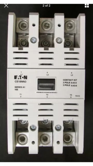 CUTLER HAMMER CE15NN3A Freedom Series Size N 110/120V Contactor New