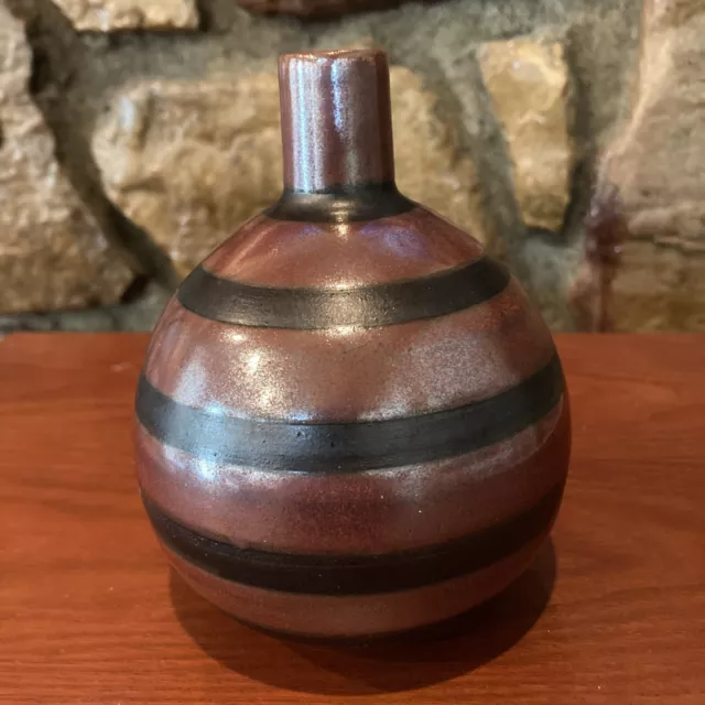 Vintage Japan Bud Vase OMC Otagiri Mercantile Company MCM Stoneware Ceramic