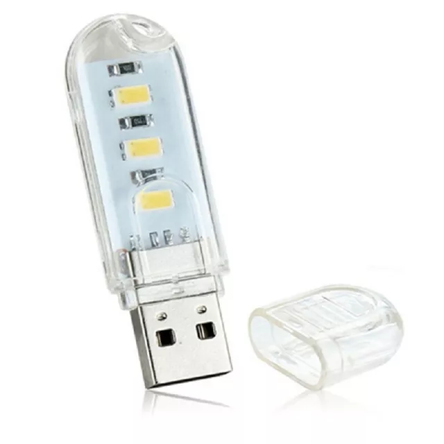 5x MINI USB-Stick Licht / Leuchte Watt Taschenlampe