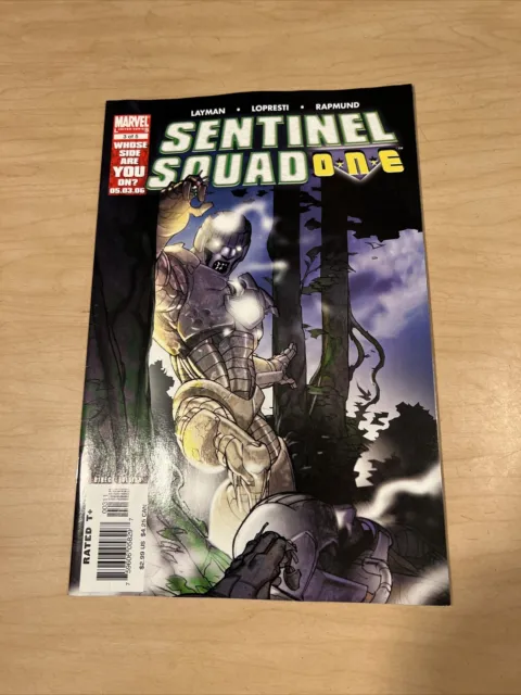 Sentinel Squad ONE #3 (Marvel) Free Ship at $49+