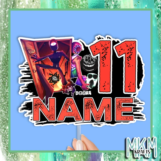 Personalised Roblox Cake Topper FOR SALE! PicClick UK