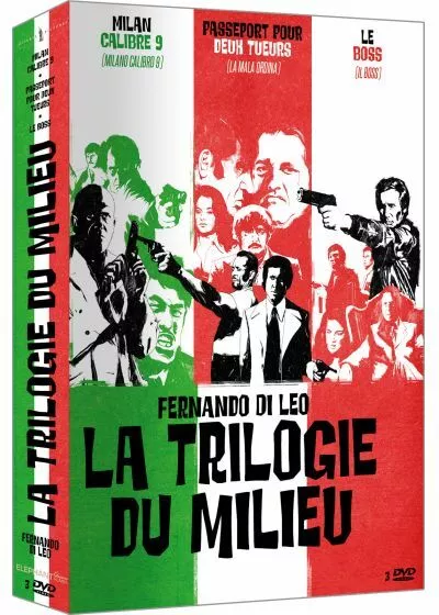 Fernando Di Leo : la trilogie du milieu - Coffret 3 DVD + livret 52 pages