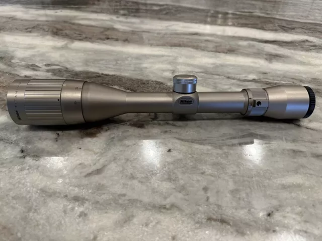 Nikon Titanium 5.5-16.5x44mm Rifle Scope Hunt Duplex 1” Thailand Monarch 5-16