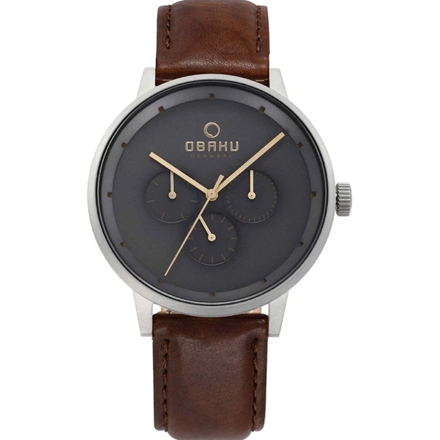 Obaku V208GMCJRN-X EX DISPLAY Orologio da polso Uomo Venlig-Cloud