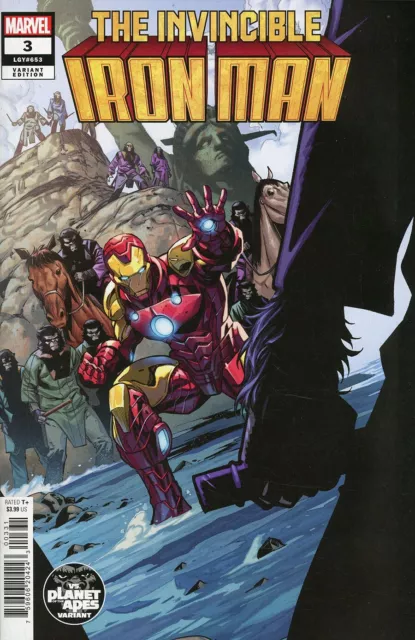 Invincible Iron Man #3 2023 Unread Francesco Manna Variant Cover Marvel Comic