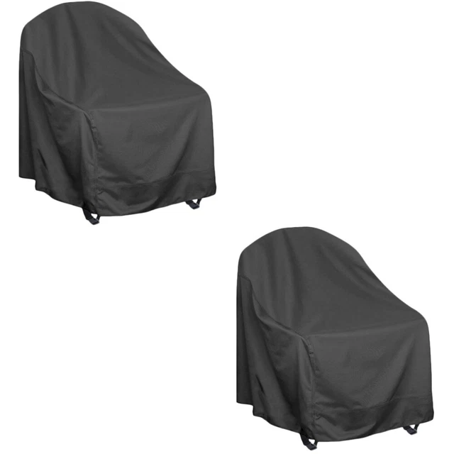 Set of 2 Housses Pour Mobilier D'extérieur De Chaise Longue Coussin