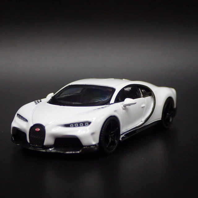 Voiture De Collection Bugatti Chiron échelle 1:18 - Modèle 2025 - Noire Et Jaune