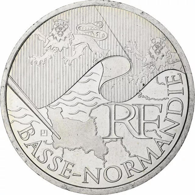 [#1280280] Frankreich, 10 Euro, Basse-Normandie, 2010, Monnaie de Paris, UNZ, Si