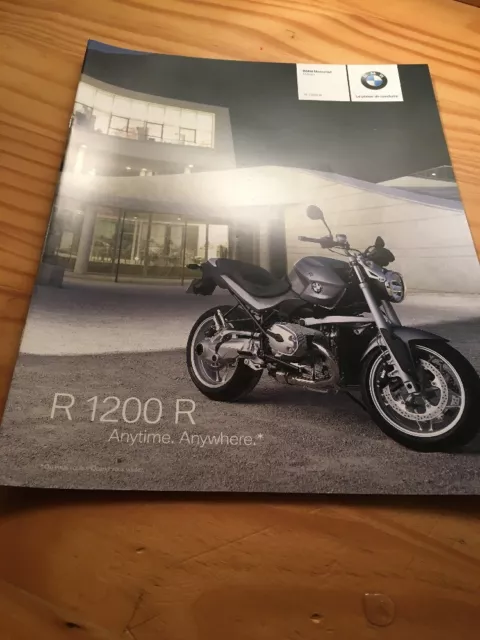 BMW R1200R R1200 R 1200 prospectus moto brochure prospekt dépliant catalogue