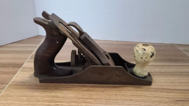 Vintage ANTIQUE  Stanley Bedrock No. 603 Plane Smooth Bottom