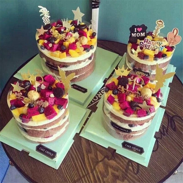 Mousse Entourant Bord Emballage Bande Gâteau Transparent Acétate Cuisson