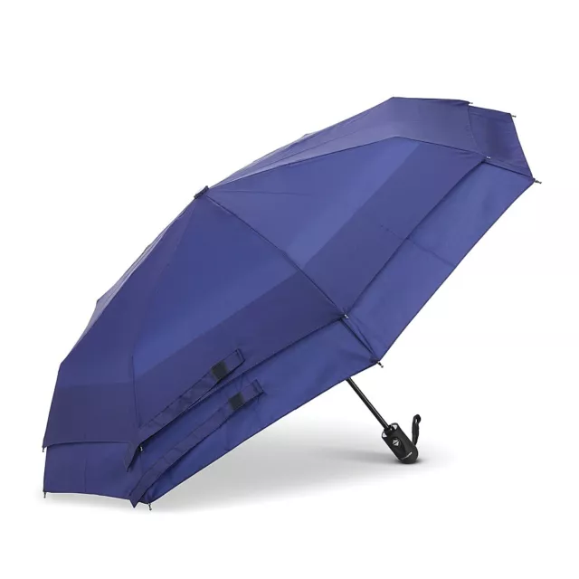 Samsonite - Windguard Auto Open/Close Umbrella - New Blue