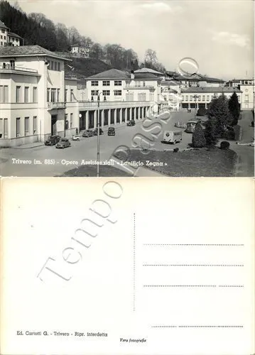 Cartolina di Trivero, Lanificio Zegna - Biella