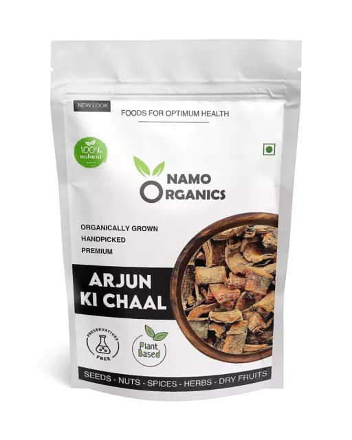 Chaal Arjun Ki biologico - corteccia di arjuna essiccata 400 grammi cruda