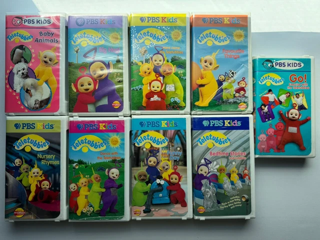TELETUBBIES VHS VIDEO Tape PBS Collection Set of 9 $49.00 - PicClick CA