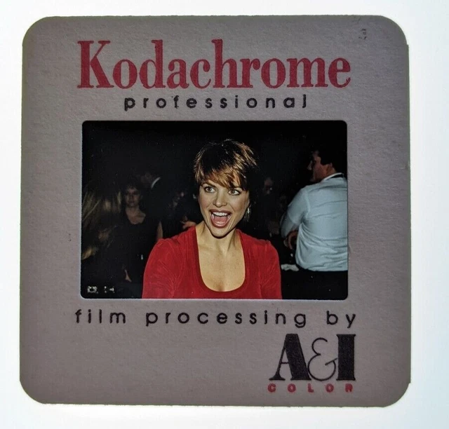 Dw6-444 Lisa Rinna Lot (1) 35Mm Orig Slide Via Dianna Whitley