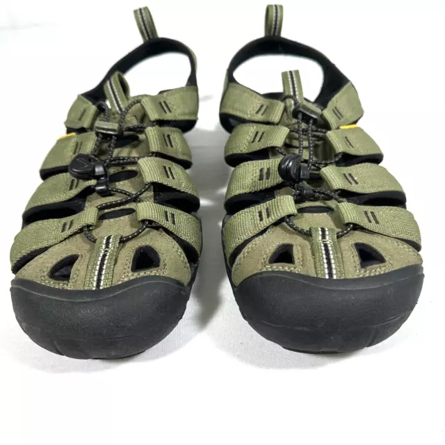 Keen Clearwater CNX Mens Sz 11 Olive Water Hiking Shoes Sandals Closed Toe 2