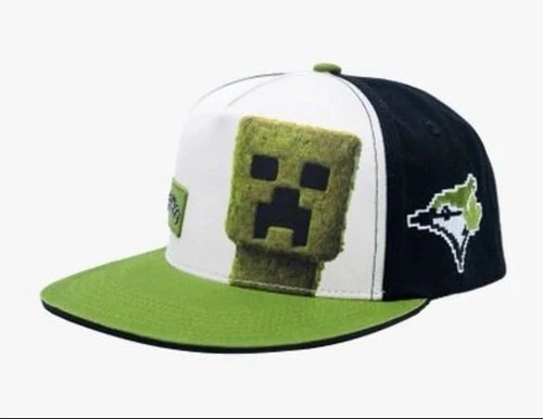 TORONTO BLUE JAYS MINECRAFT MOVIE HAT 2025 SGA May 3 2025 Green Toronto Blue Jays MINECRAFT MOVIE HAT 2025 SGA.webp