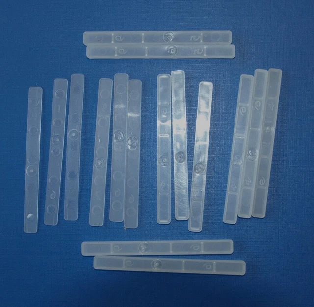 CLEAR PLASTIC PACKERS / Spacers Glazing DIY 9mm / 15mm (3mm 4mm 5mm 6mm