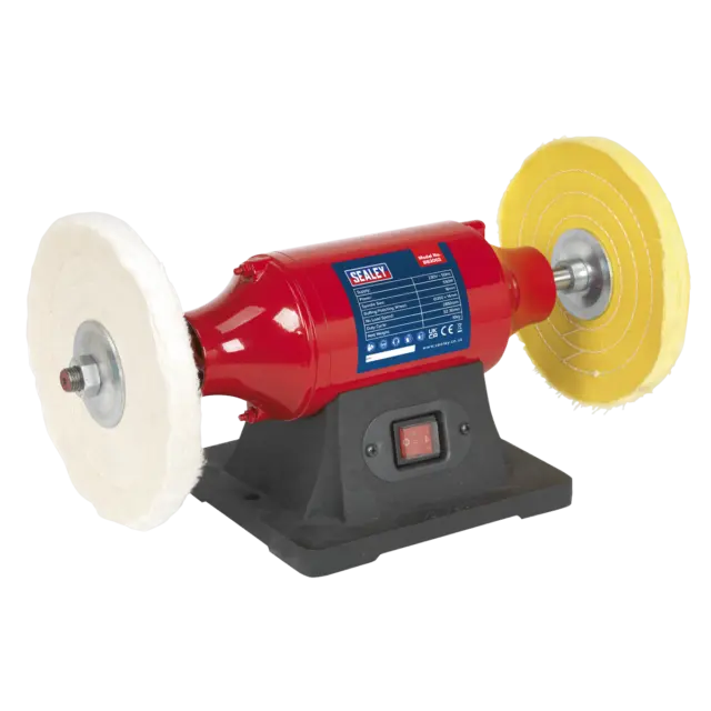 Sealey BB2002 200mm 550W/230V Bench Mounting Buffer/Polisher