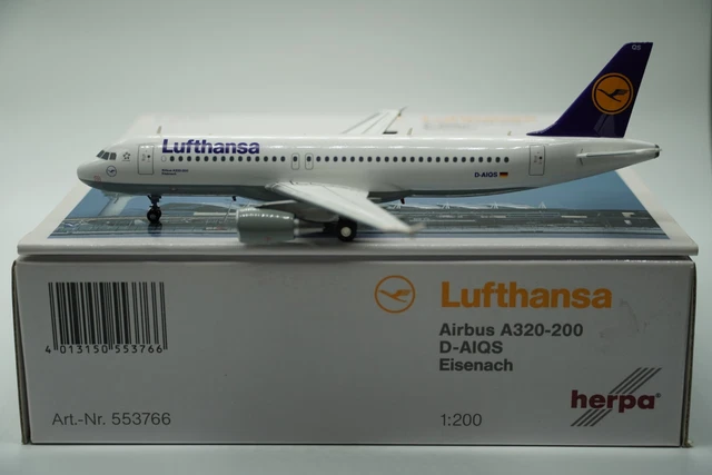 ルフトハンザ A320 丹念 D-AIQS 1/200