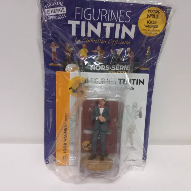 Figurine Tintin Collection Officielle  - Igor Wagner - N° 83