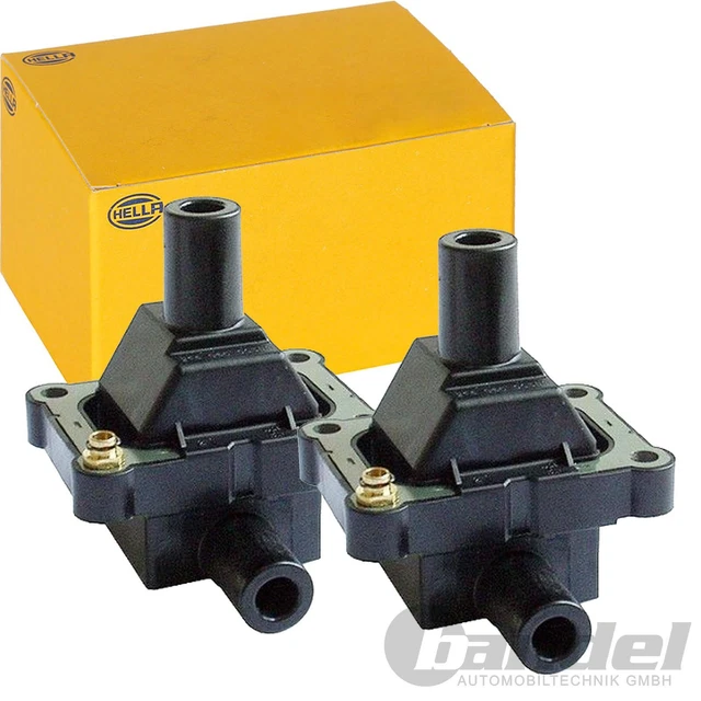 2x BOBINA DI ACCENSIONE HELLA adatta per MERCEDES SPRINTER 2-T 3-T 4-T W210 VITO W163 R170