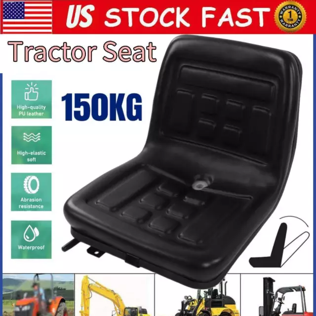 Universal Adjustable Seat for Tractor Dumper Forklift Mower Digger Waterproof