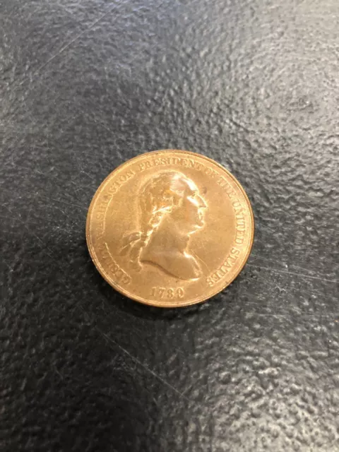 George Washington President Of The United States “Peace And Friendship” Coin