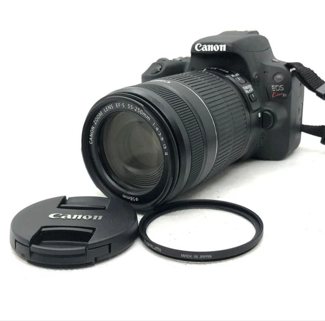 【C7019】Canon EOS KISS X9 + EF-S 55-250 EOS Kiss X9 - Canon Camera Museum