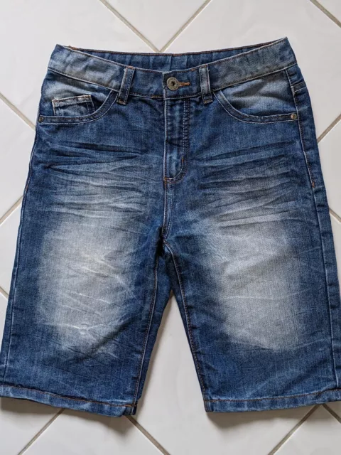 Yigga Jungen kurze Jeans Hose Shorts Gr. 152 Bund verstellbar