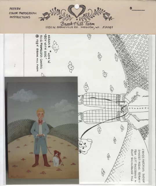 Junge Mit Hund Norma Harrington Dekorativ Malen Muster Paket